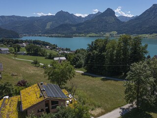 Aussicht von Drohne