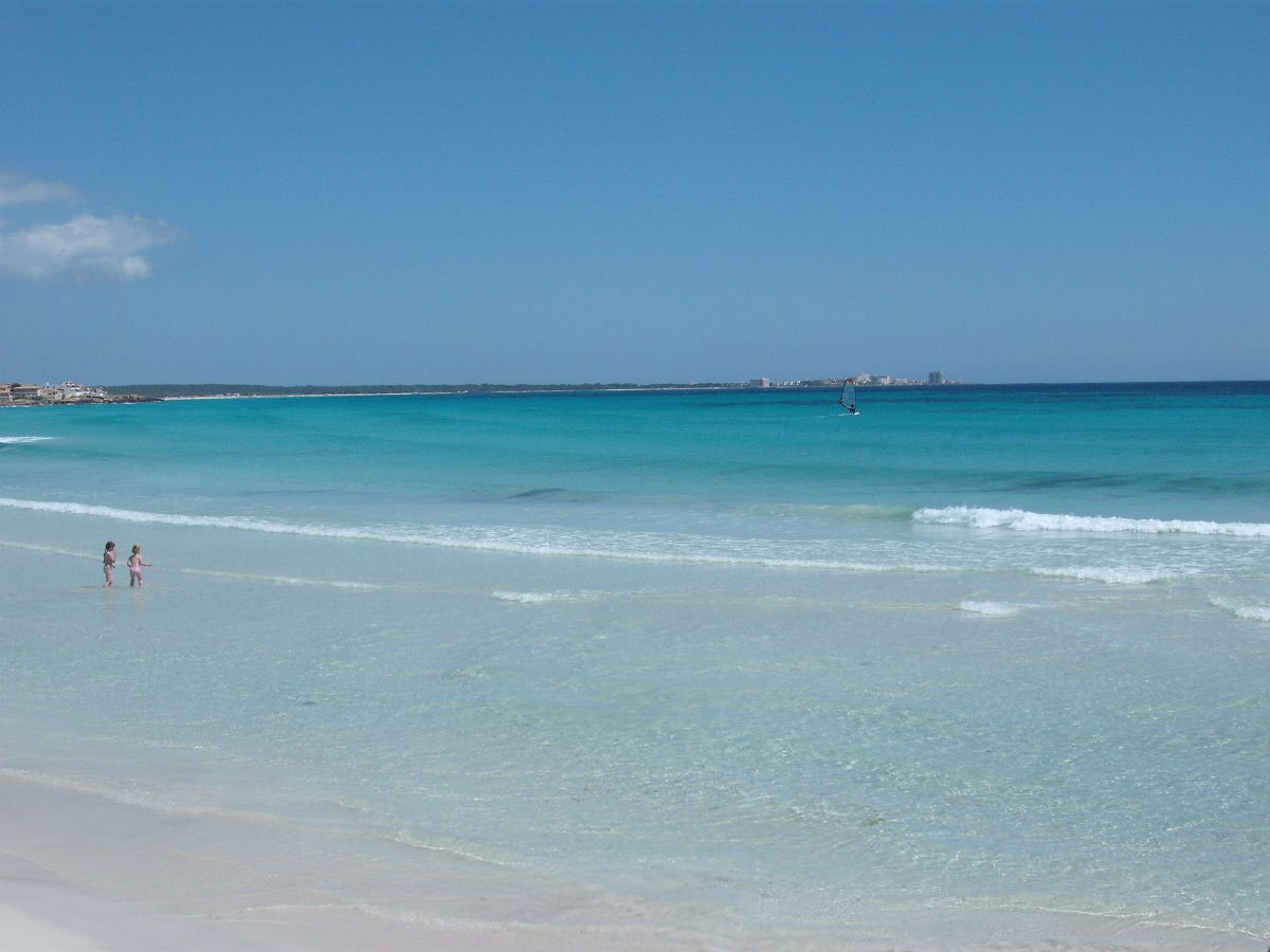 Der Natursandstrand es Trenc