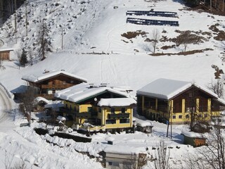 Unser  Biobauernhof im Winter