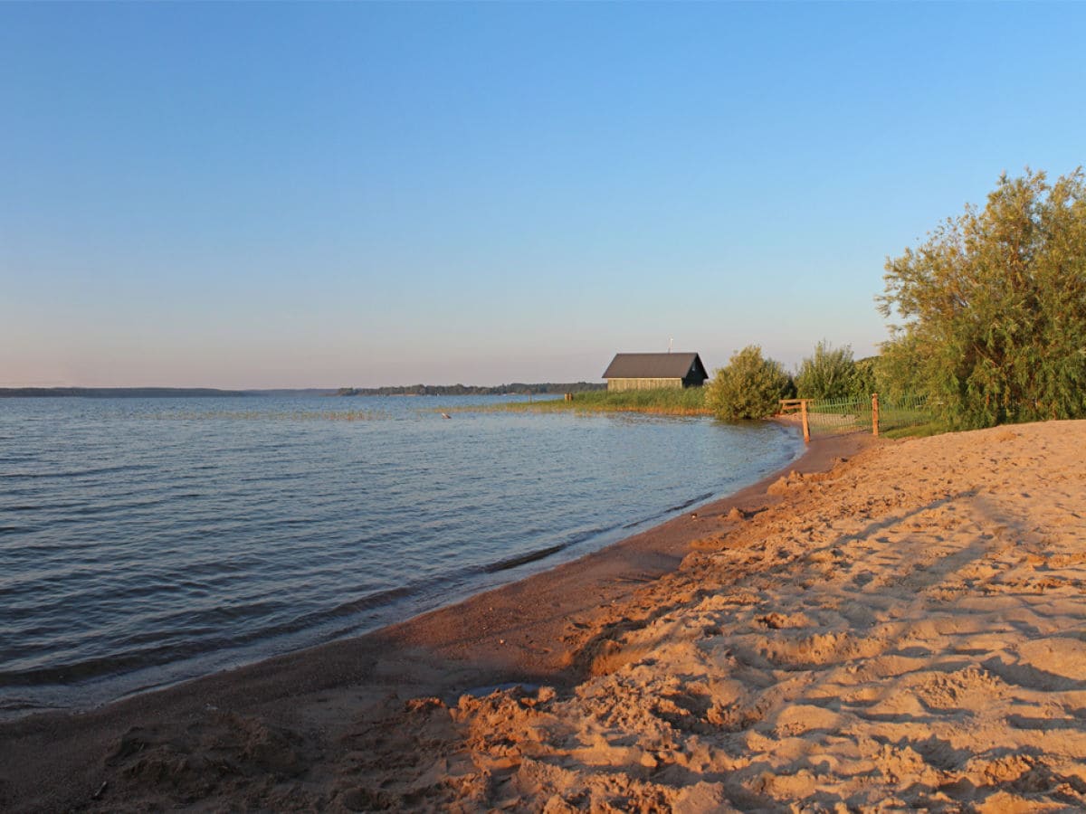 Blick zur Badestelle