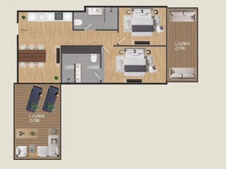 Grundriss Apartment Premium