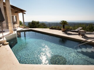 Pool und Blick