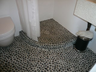 Dusche im Studio
