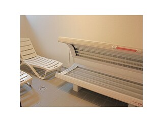 Solarium gegen geringe Gebühr