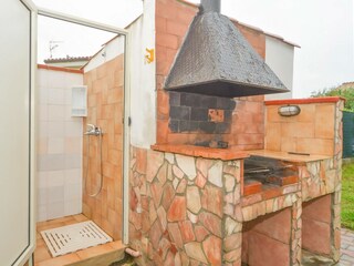 Der Grillplatz direkt am Ferienhaus
