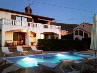 Appartamento per vacanze Punat Registrazione all'aperto 5