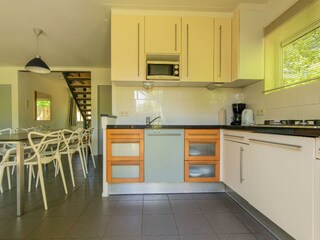 Die offene Küche mit allem Komfort