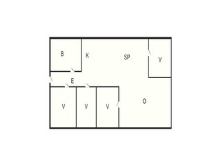 Vakantiehuis Otterup Grondplan 36
