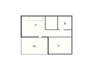 Vakantiehuis Ejstrupholm Grondplan 18