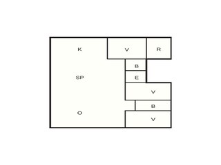 Vakantiehuis Løkken Grondplan 4