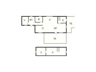 Vakantiehuis Egense Grondplan 43