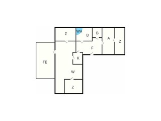 Vakantiehuis Agger Grondplan 71