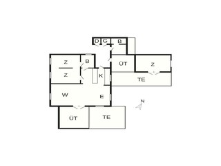 Holiday house Hejlsminde Floor Plan 3