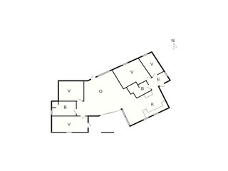 Casa de vacaciones Fåborg Plano de planta 2