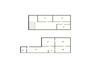 Vakantiehuis Spodsbjerg Grondplan 39