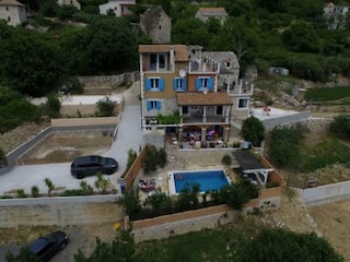 Villa Jesenice bei Dugi Rat Außenaufnahme 20