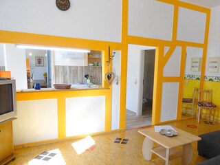 Vakantieappartement Groß Gievitz Woonkamer 9