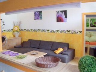 Vakantieappartement Groß Gievitz Woonkamer 7