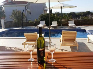 Appartamento per vacanze Punat Registrazione all'aperto 4