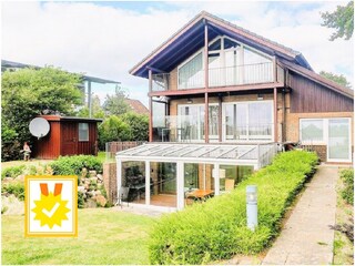 Ferienhaus Villa Schleirose auf Wassergrundstück