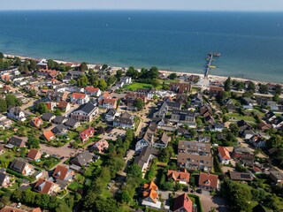 Gesamtluftbild mit Ostsee