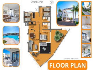 Appartement Nerja Grondplan 41