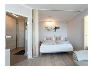 offener Schlafraum ...