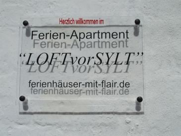 Holiday apartment "LOFTvorSYLT"