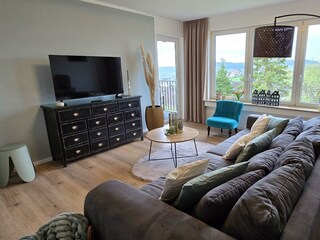 Wohnzimmer Panorama-Lodge