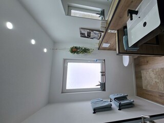 Badezimmer Panorama-Lodge