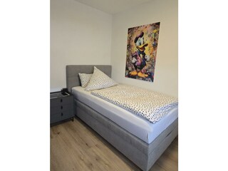 Schlafzimmer 1 Panorama-Lodge