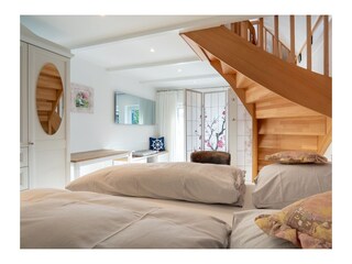 ... einem Doppelbett