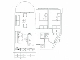 Casa de vacaciones Egmond aan Zee Plano de planta 21