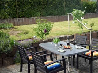 Terrasse im Garten