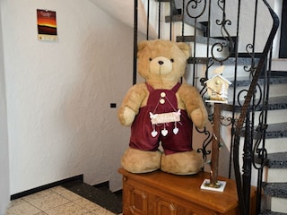 Treppe ins 1. OG