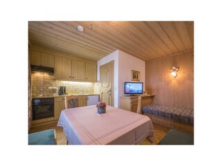 Ferienwohnung Nr. 4 Wohnzimmer/Küche