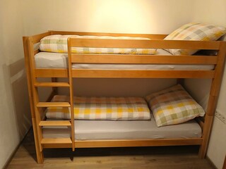 Apart Zirbenherz - Uderns - Stockbettzimmer