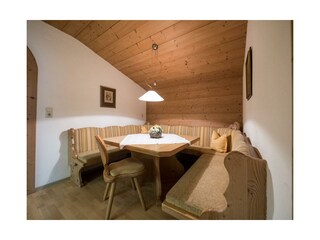 Ferienwohnung Nr. 5 Küchentisch