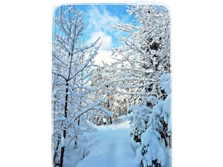 Haus Grubbach im Schnee