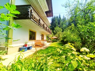 Terasse der Ferienwohnung Noah