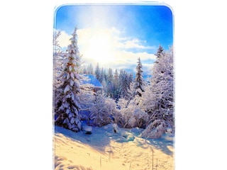 Lagerfeuerstelle im Schnee _ Haus Grubbach