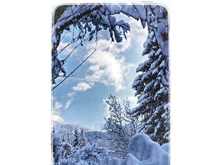 Haus Grubbach im Schnee