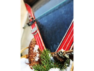 Haus Grubbach im Schnee