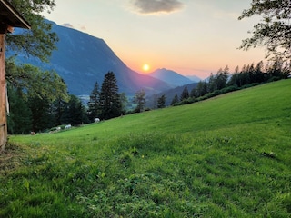 Ausblick Abendsonne