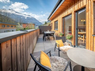 Balkonterrasse mit Traumpanorma