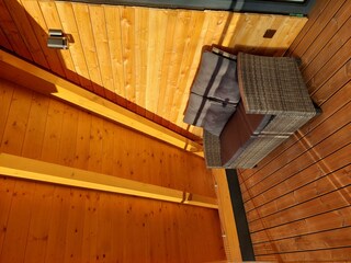 gemütliches Platzerl am Balkon