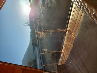 Terrassen-Ausblick ins Grüne