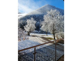 Terrassen-Blick auf den Steyrsberg