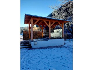 Entspannung im Whirlpool auch im Winter