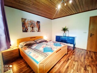 Schlafzimmer in der Wohnung Noah